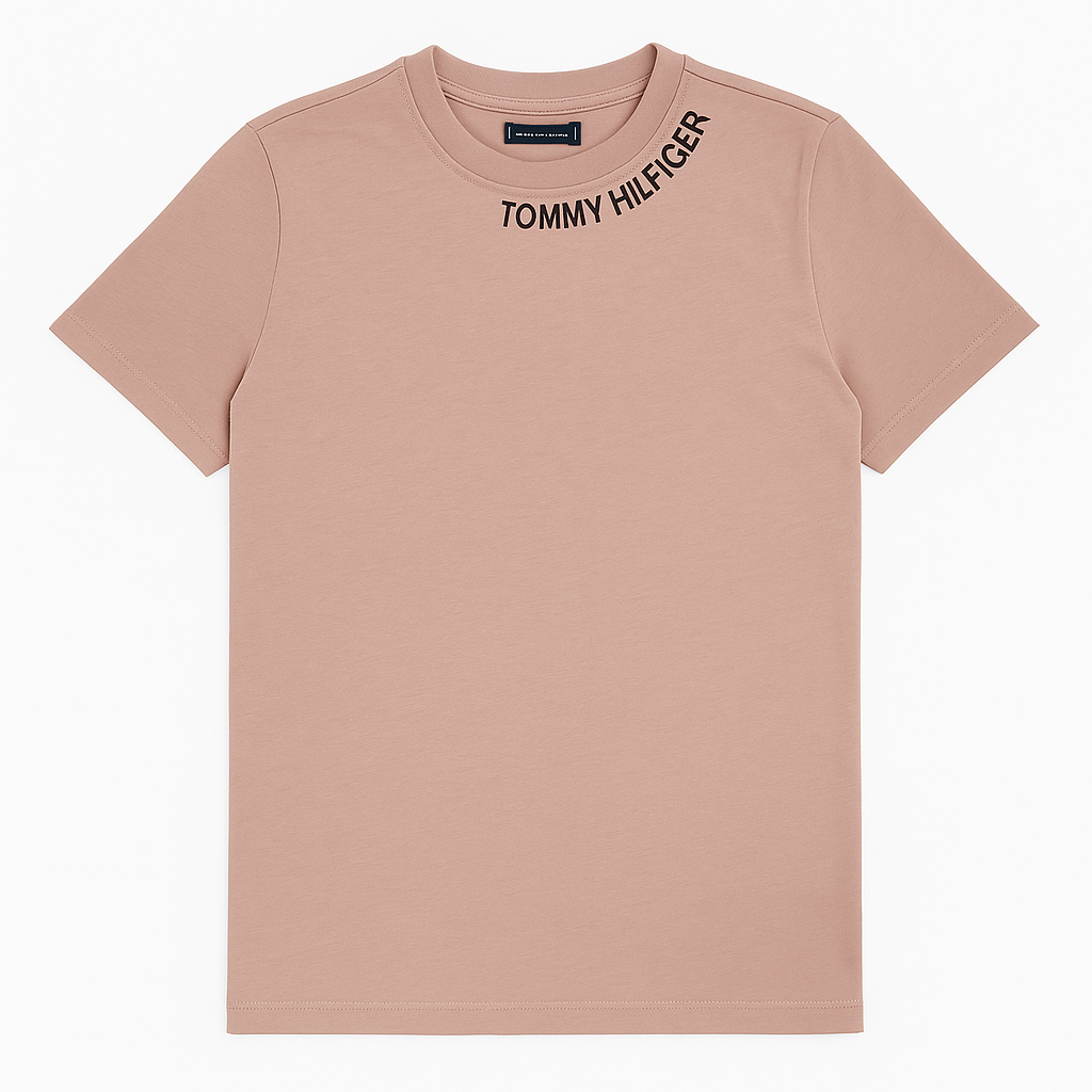 Tricou Bărbați Tmmy Hiler – Logo Clasic și Design Casual