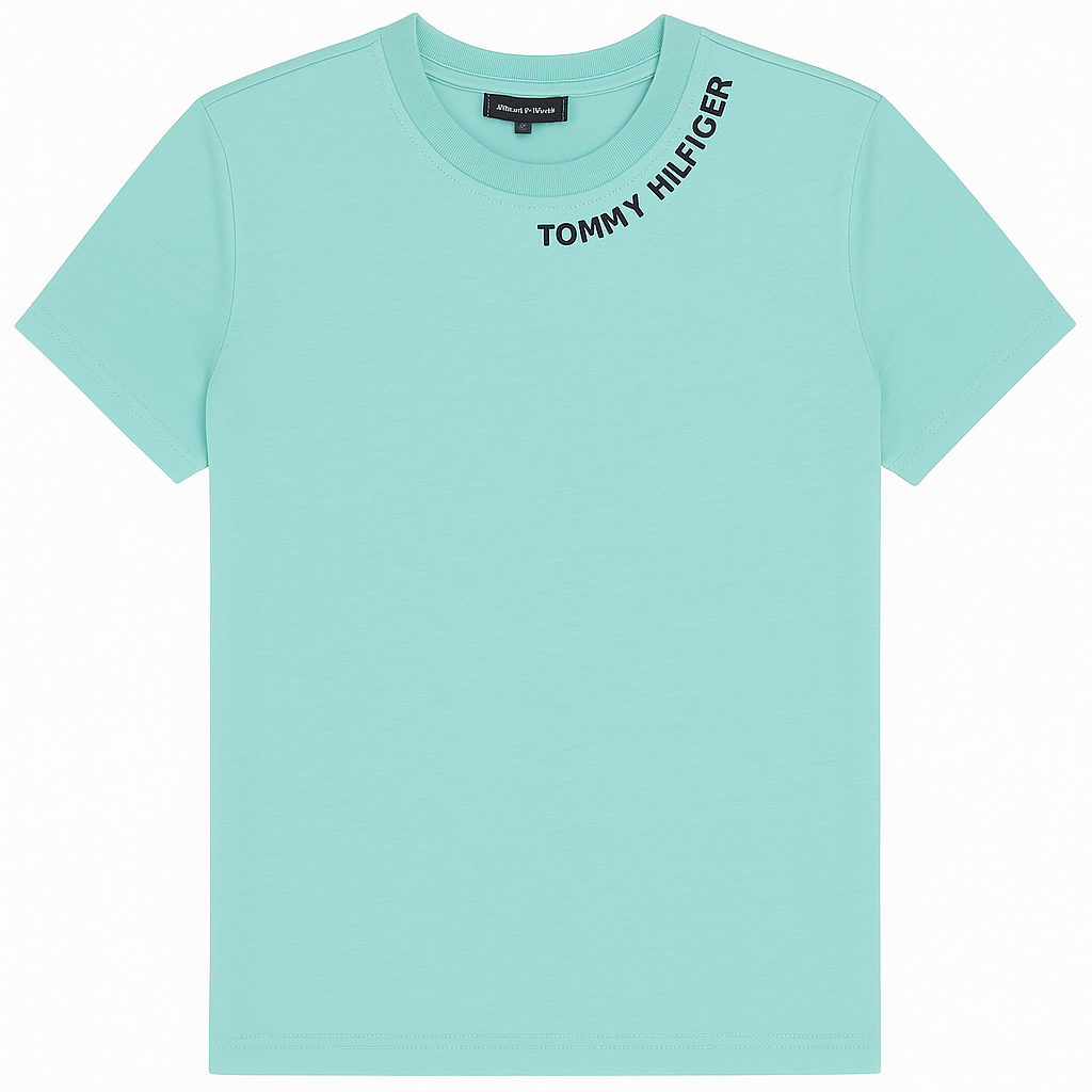Tricou Bărbați Tmmy Hiler – Logo Clasic și Design Casual