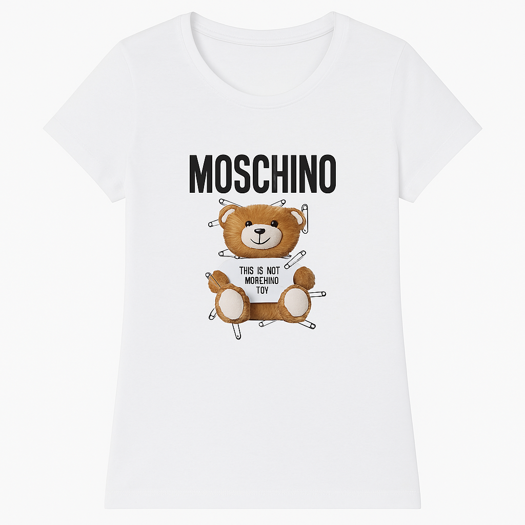 Tricou MSQ cu Ursuleț – „This Is Not Toy”